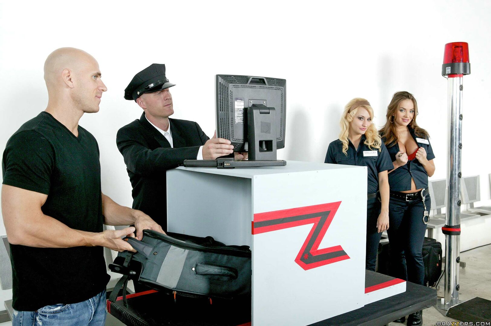 Airport Security Has Never Been This Tight, And Wet!