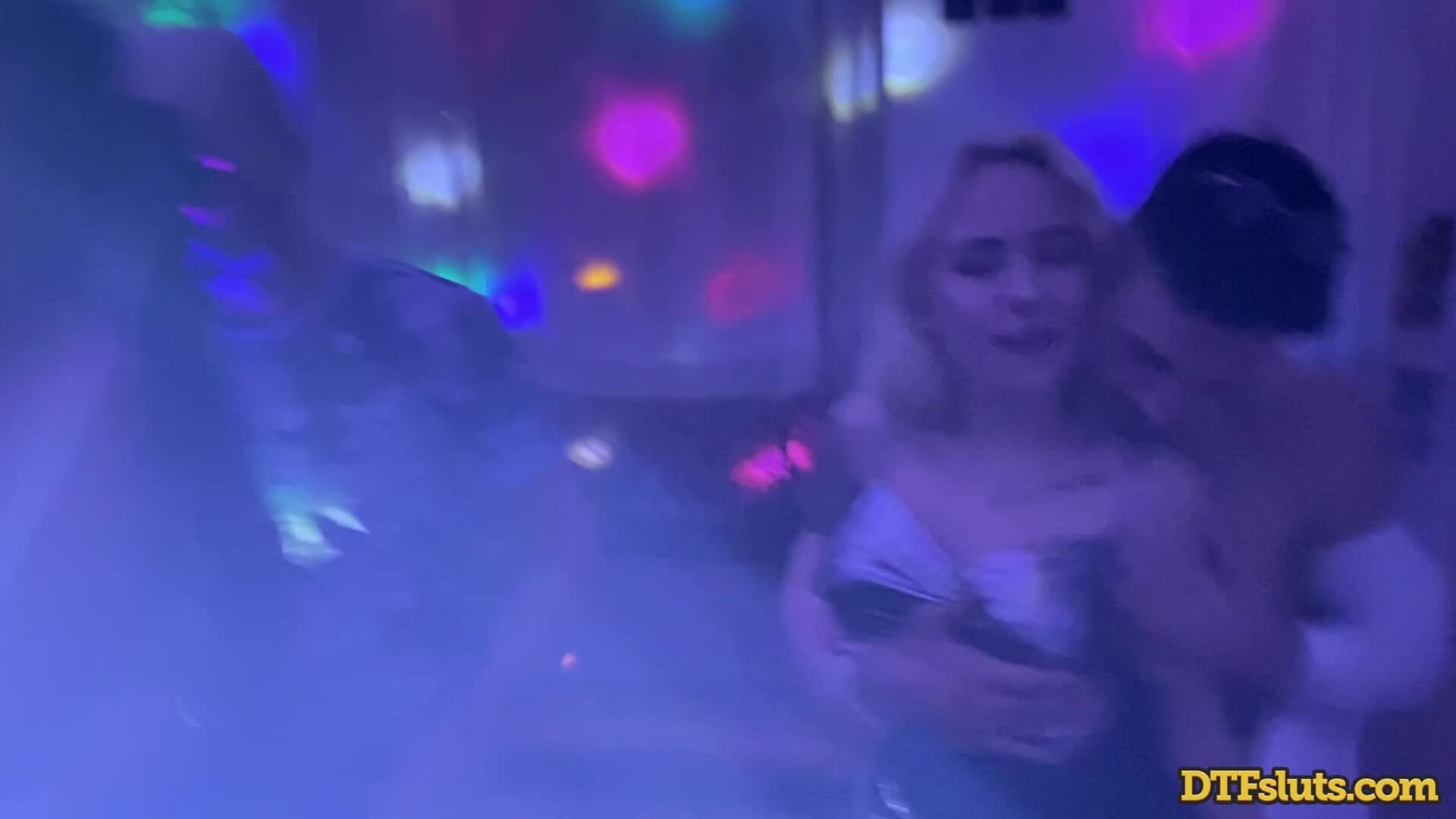 Juicy Leila and Bella Mur Are Group Sex Party Sluts