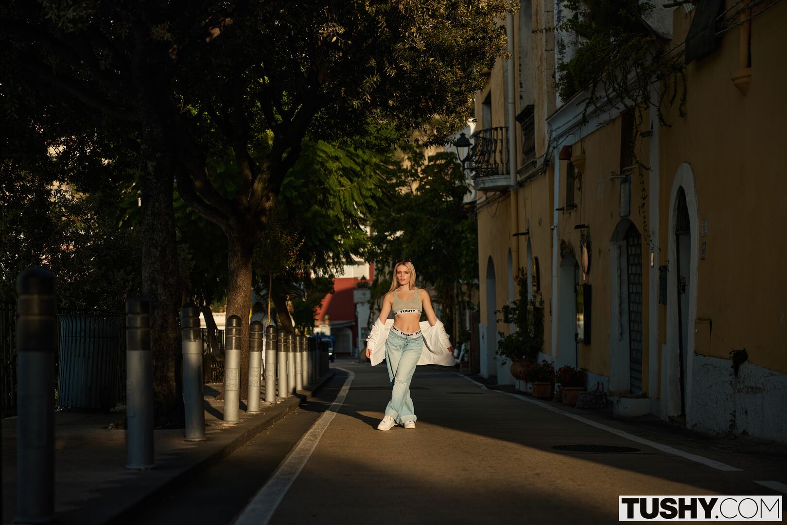 Horny Brat Has Her First Tushy Experience