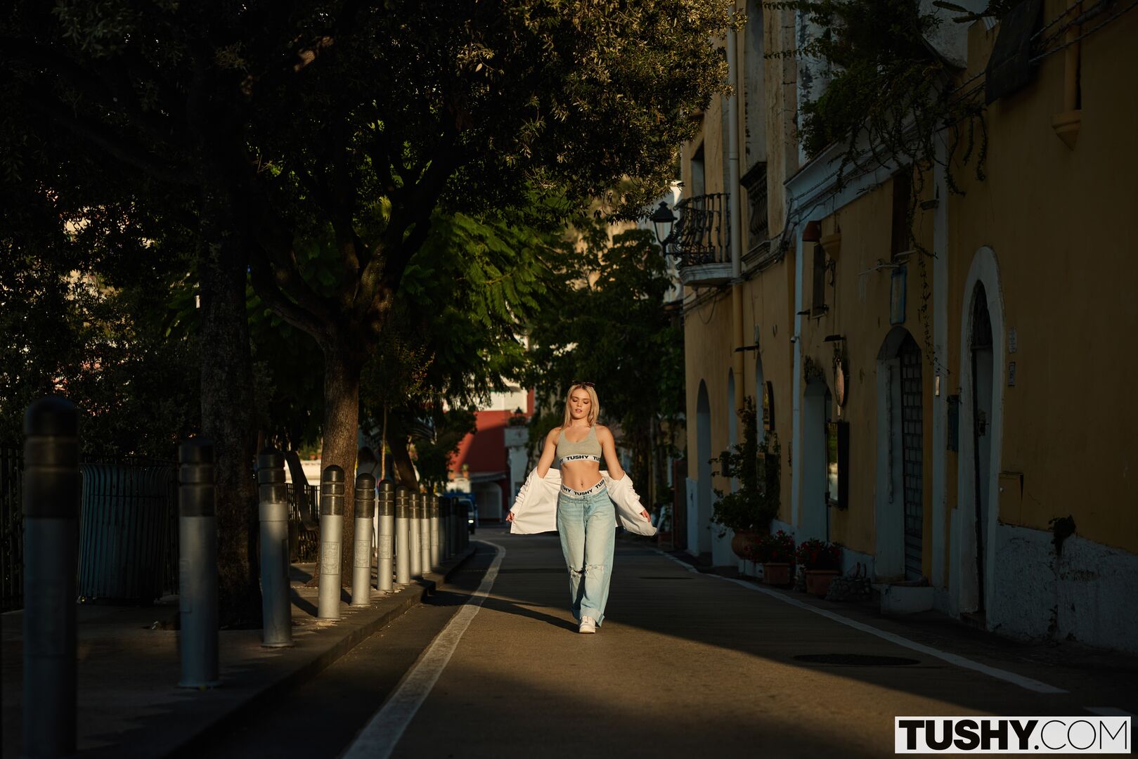 Horny Brat Has Her First Tushy Experience