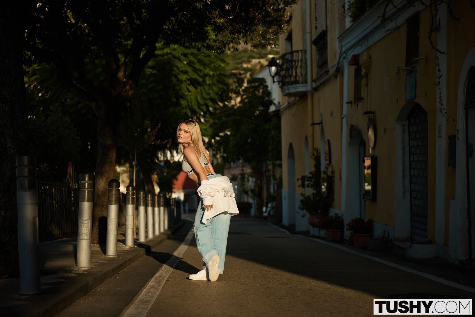 Horny Brat Has Her First Tushy Experience