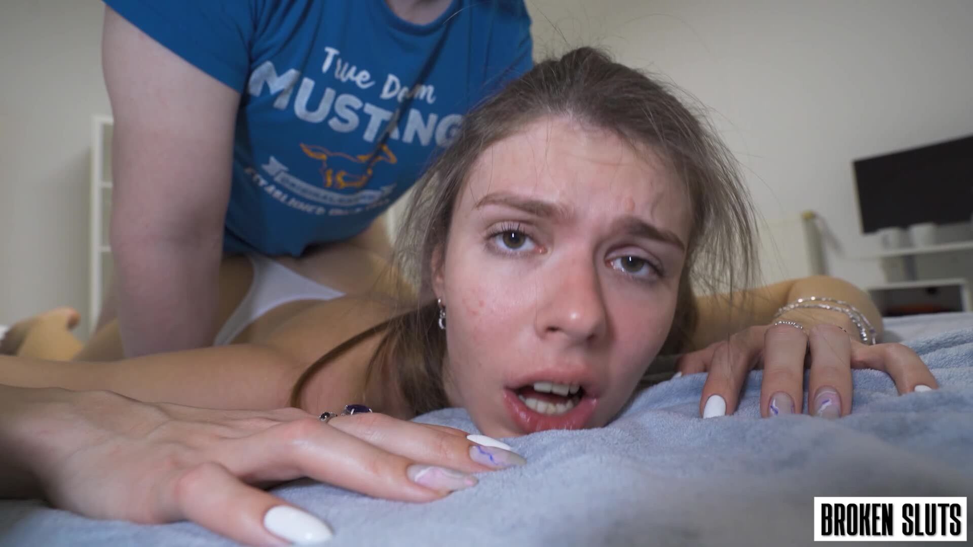 RIDING FOR THE NUT - Her Gripping Teen Pussy Always Milks Him In Minutes - Princess Alice
