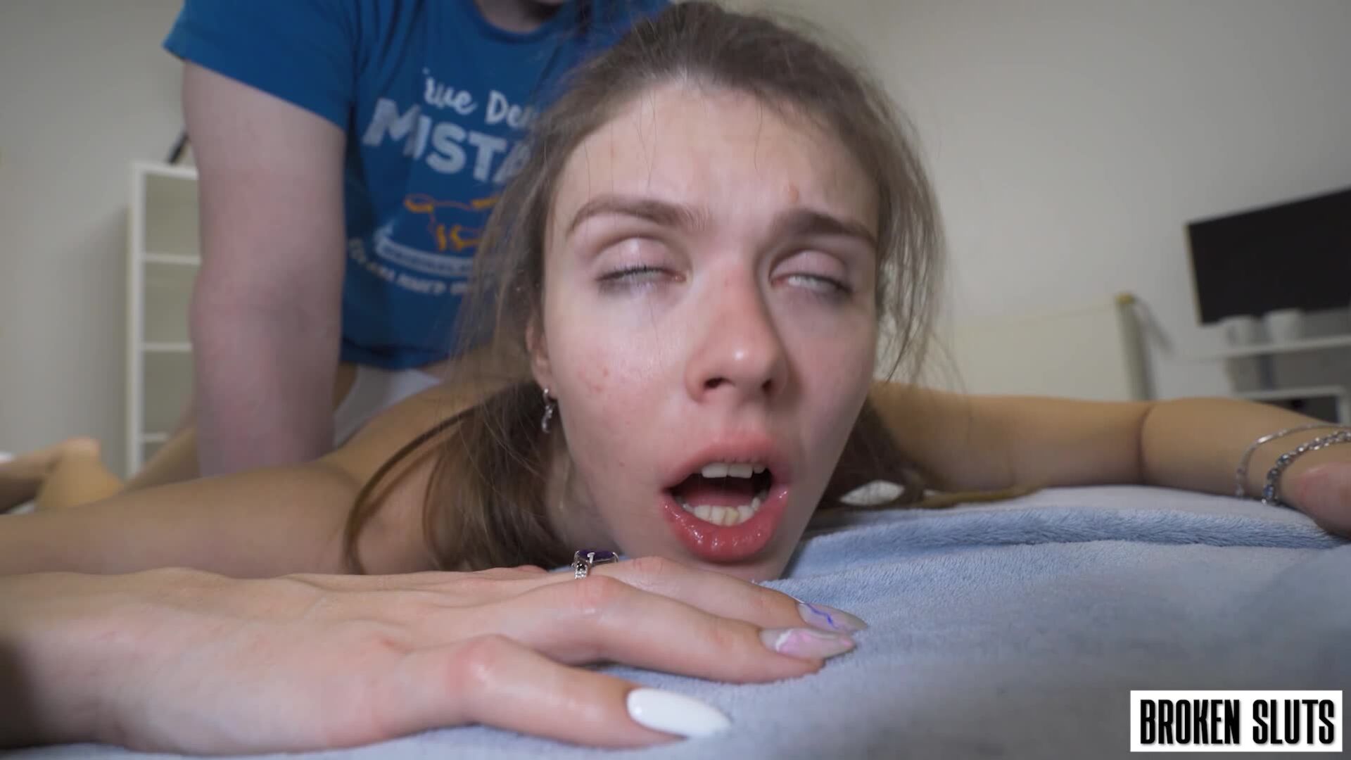 RIDING FOR THE NUT - Her Gripping Teen Pussy Always Milks Him In Minutes - Princess Alice