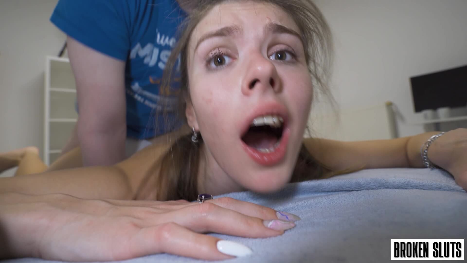 RIDING FOR THE NUT - Her Gripping Teen Pussy Always Milks Him In Minutes - Princess Alice