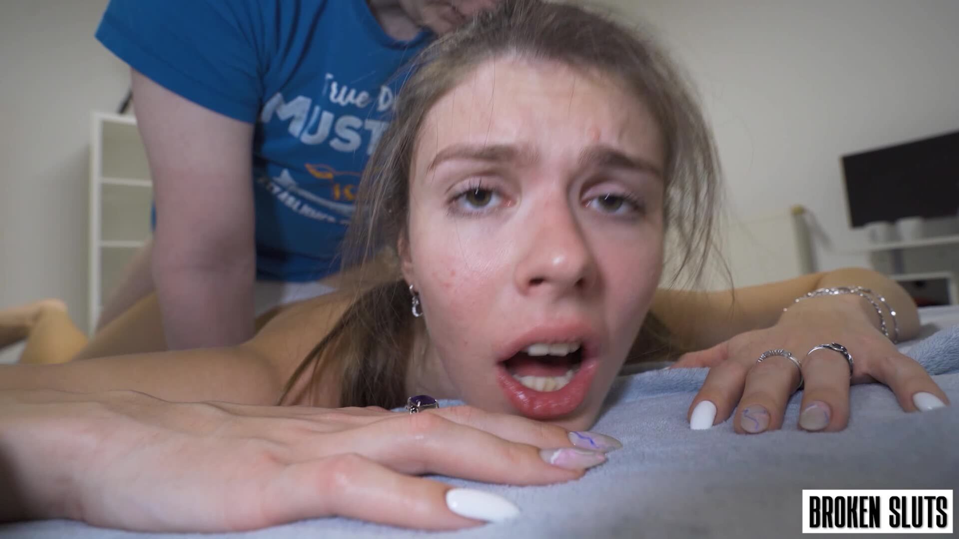 RIDING FOR THE NUT - Her Gripping Teen Pussy Always Milks Him In Minutes - Princess Alice