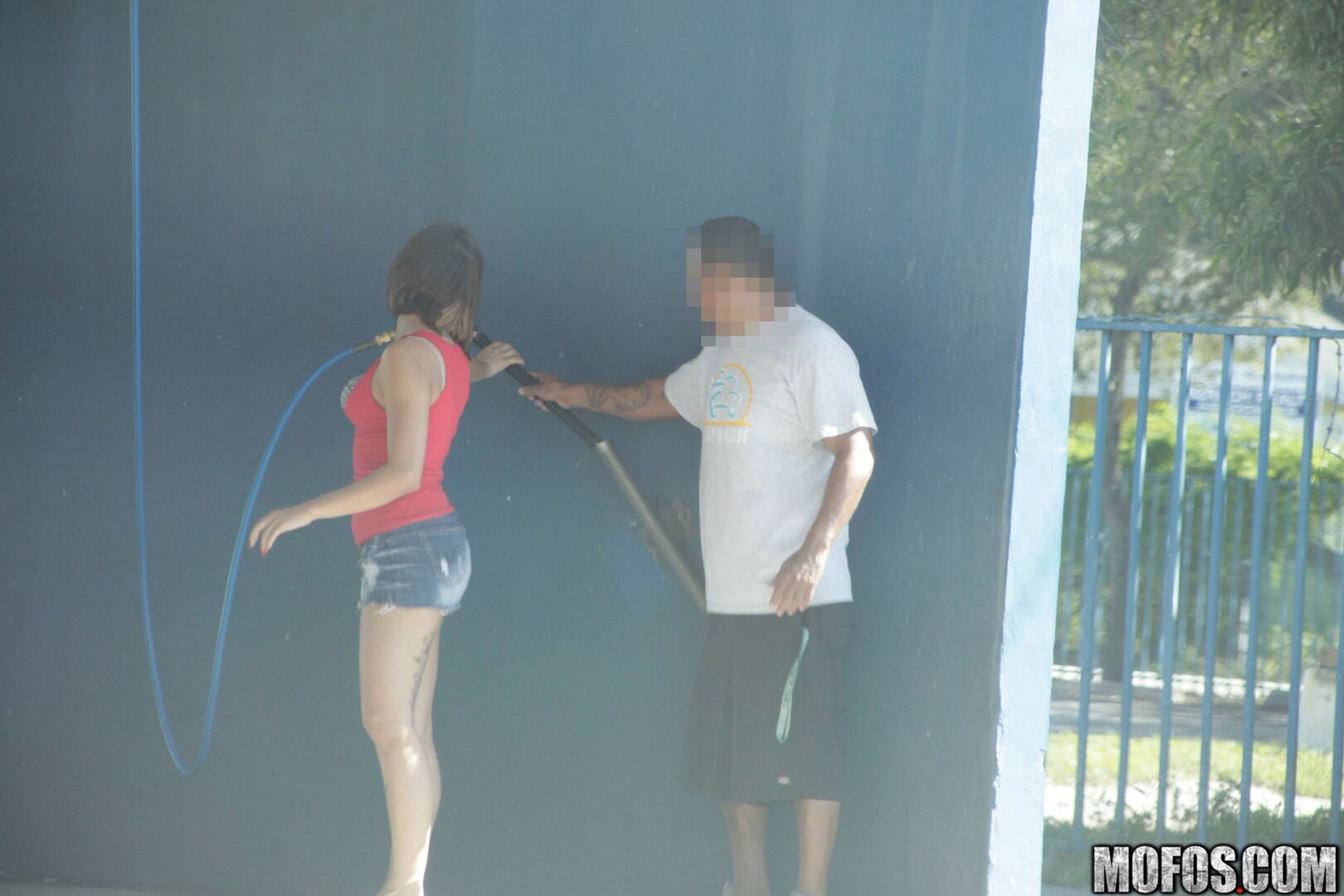 Porkin' at the Carwash