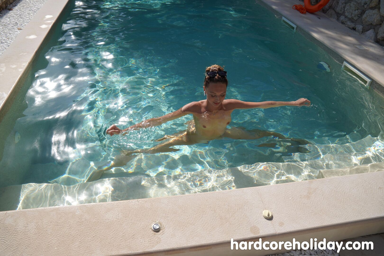 Intense pool fuck