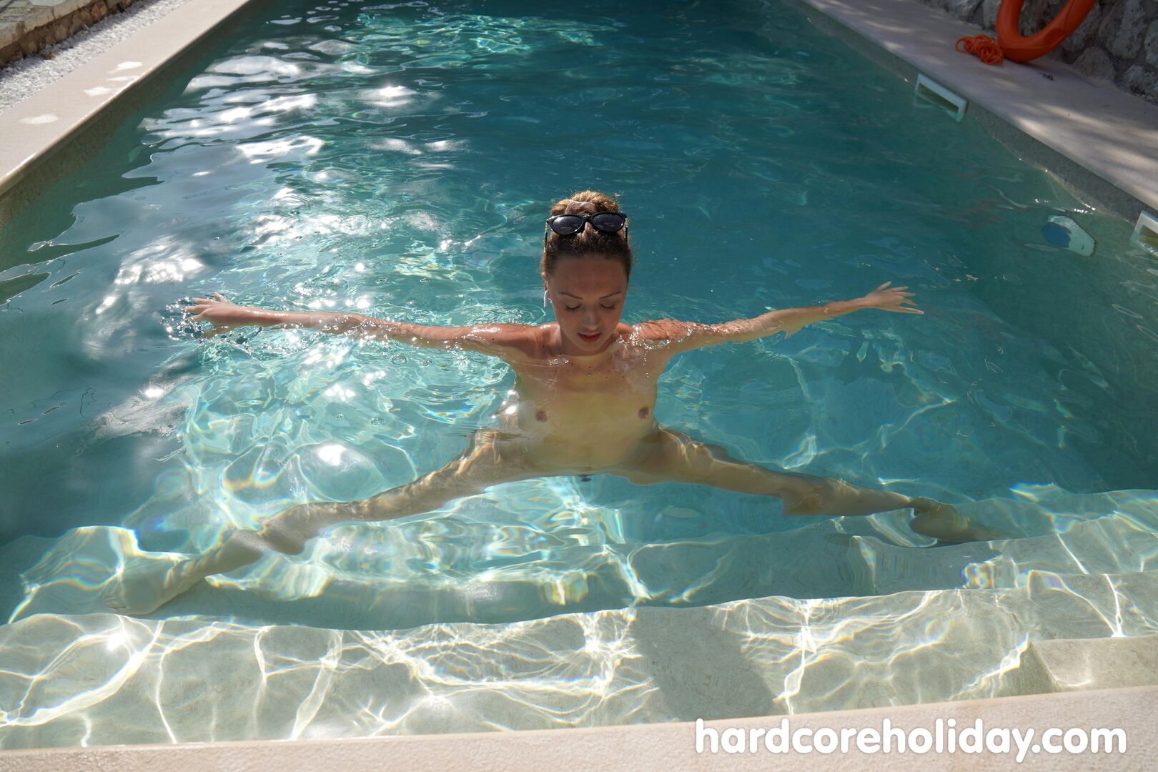 Intense pool fuck