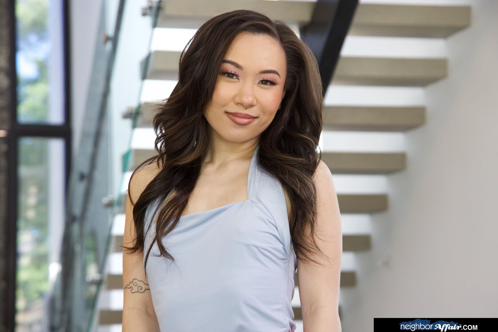 Kimmy Kimm takes full advantage of soccer's halftime to get naughty with her neighbor