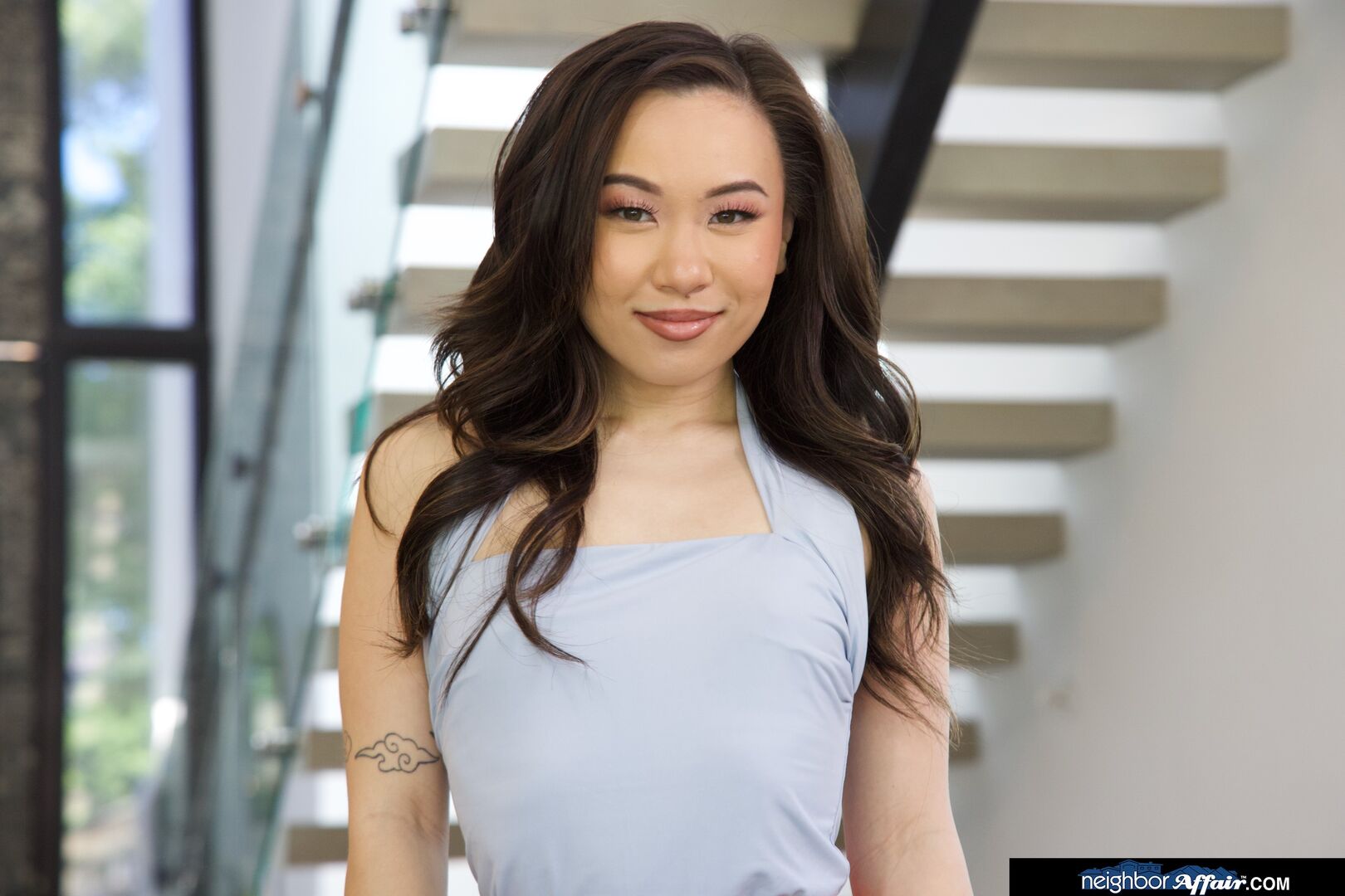 Kimmy Kimm takes full advantage of soccer's halftime to get naughty with her neighbor