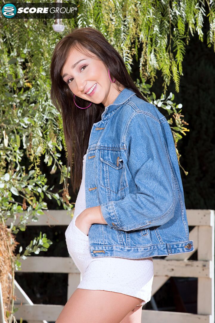 Flat Farm Girl Carmen Rae Looks Wholesome But She's Really a Masturbating Slut