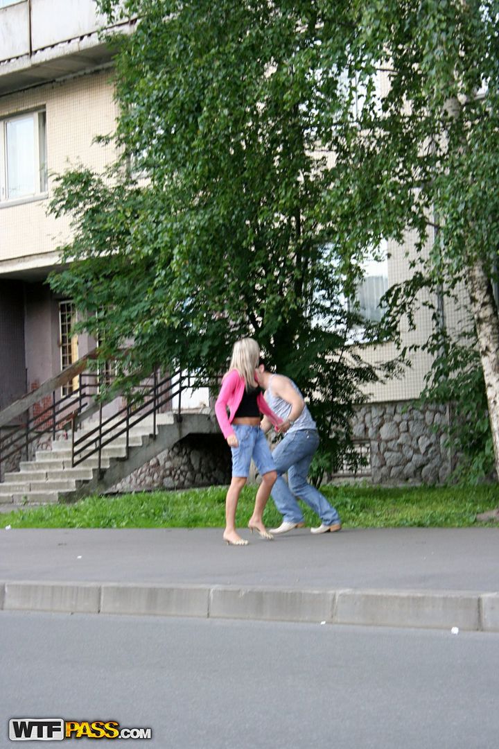 Outdoor sex video of really shy girl