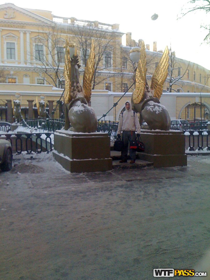 Hot couple sex in St. Petersburg
