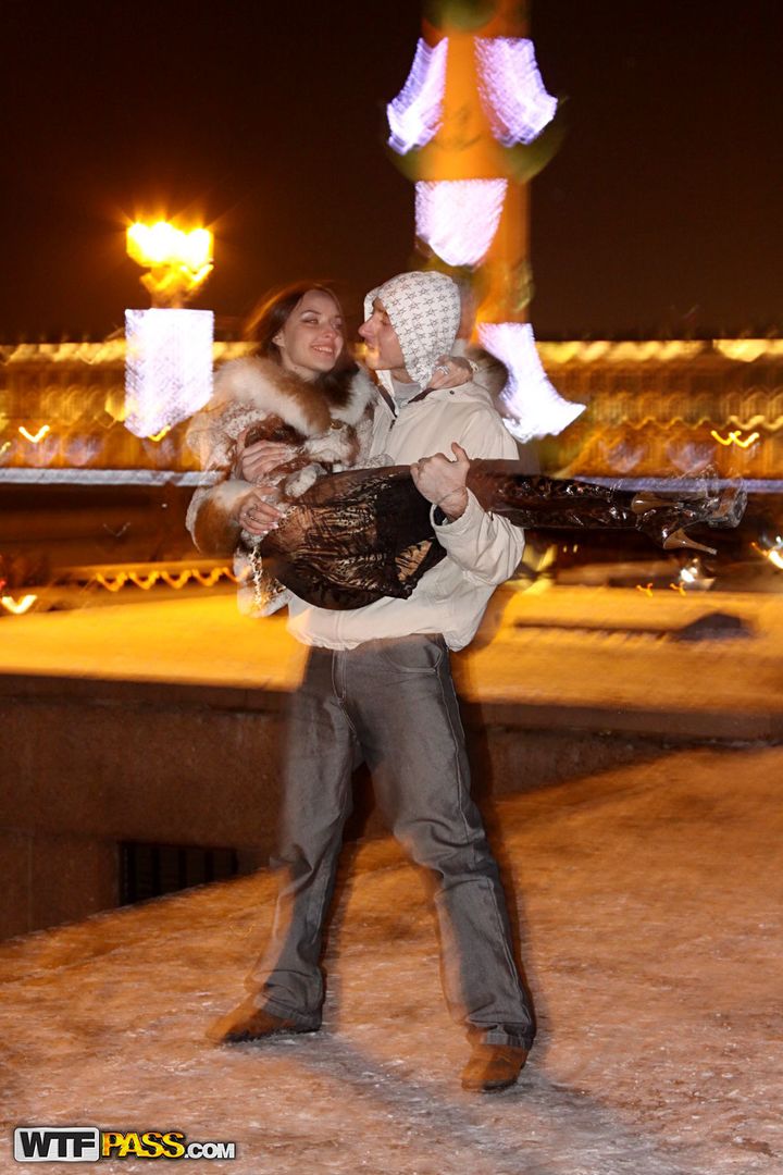 Hot couple sex in St. Petersburg