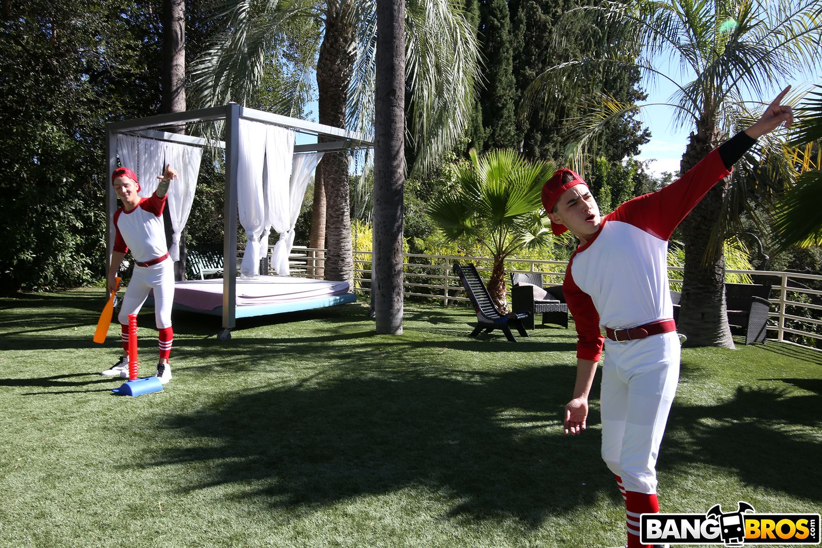 Baseball Practice Turns Into A Wild Threesome