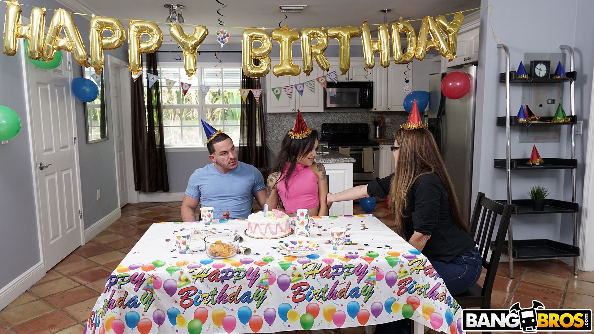 Doing Anal At Her Bday Party