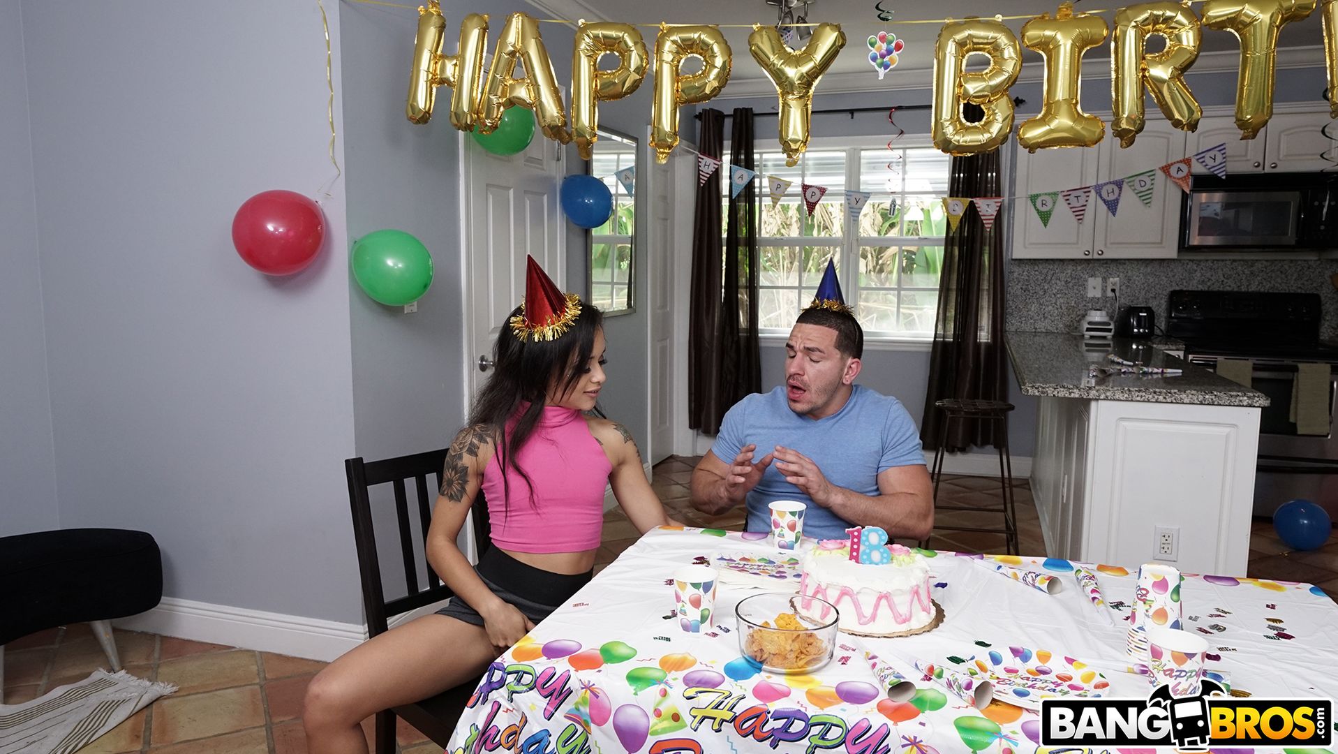 Doing Anal At Her Bday Party