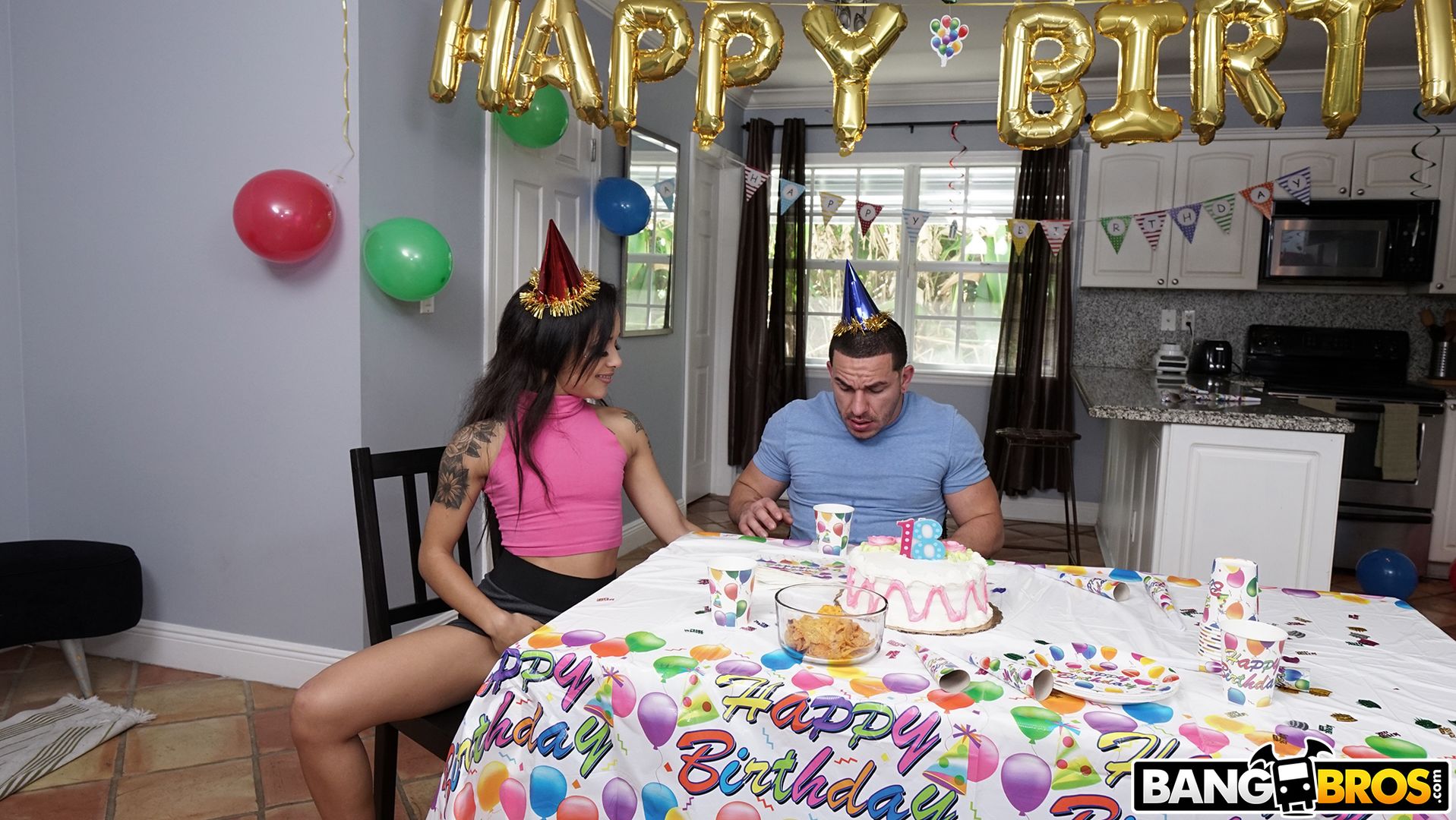 Doing Anal At Her Bday Party