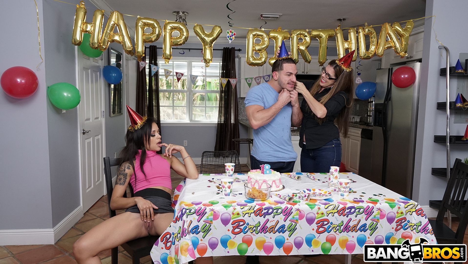 Doing Anal At Her Bday Party