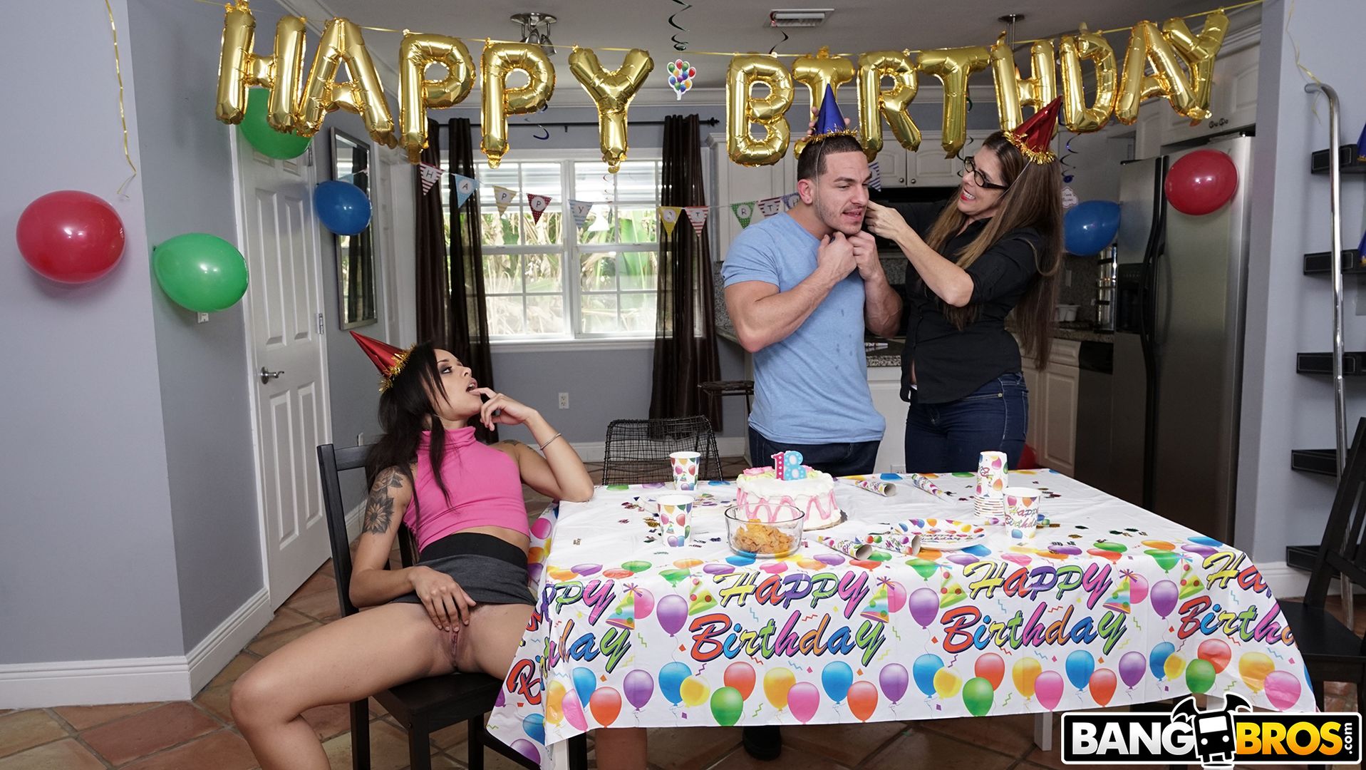 Doing Anal At Her Bday Party