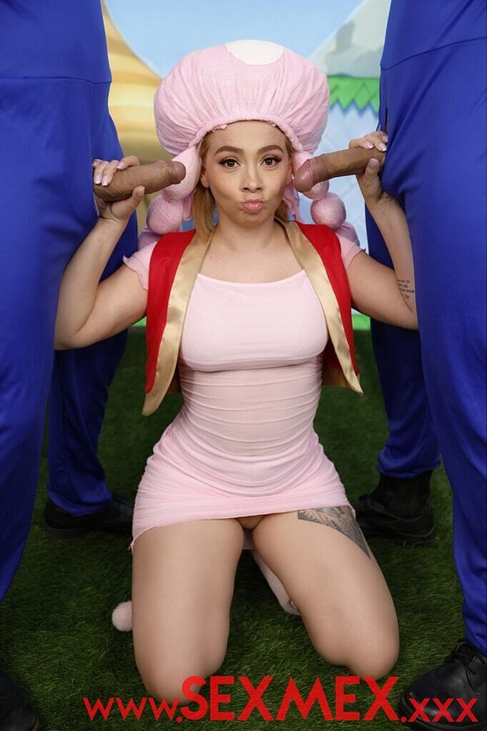 The Bros' Tricks To Fuck Toadette . Nicole Zurich