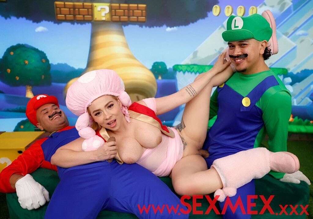 The Bros' Tricks To Fuck Toadette . Nicole Zurich