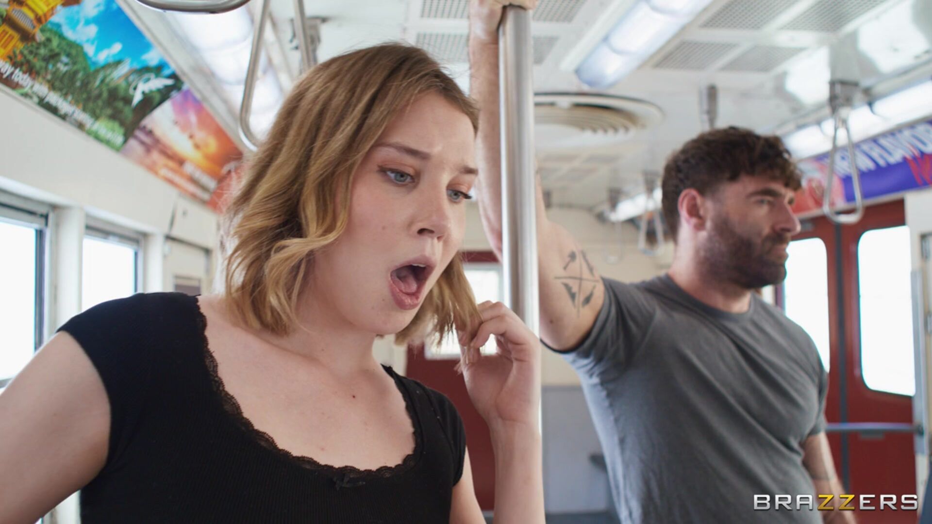 Kali Rides The Subway!