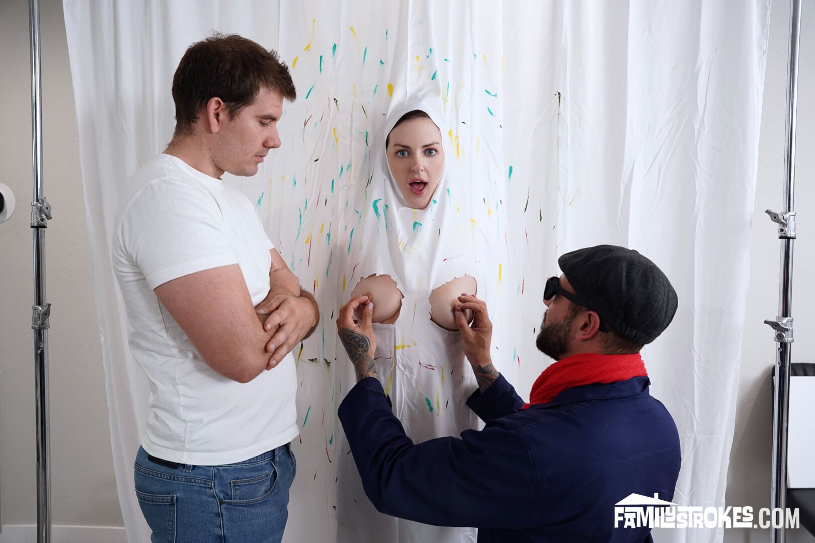 Human Canvas: Lucy Lotus Wants a Different Kind of “Face Paint”