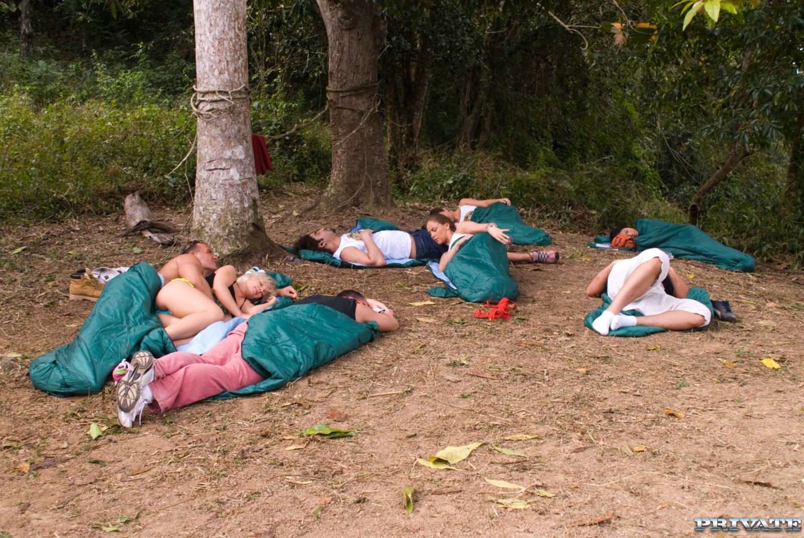 Picnic Orgy Starring Claudia Rossi, Gilda Roberts and Priva