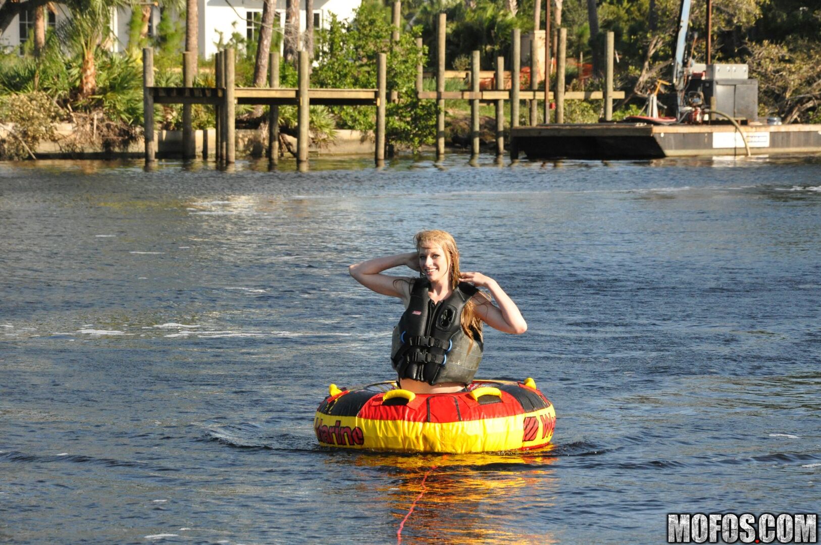 Tubing My Cock !
