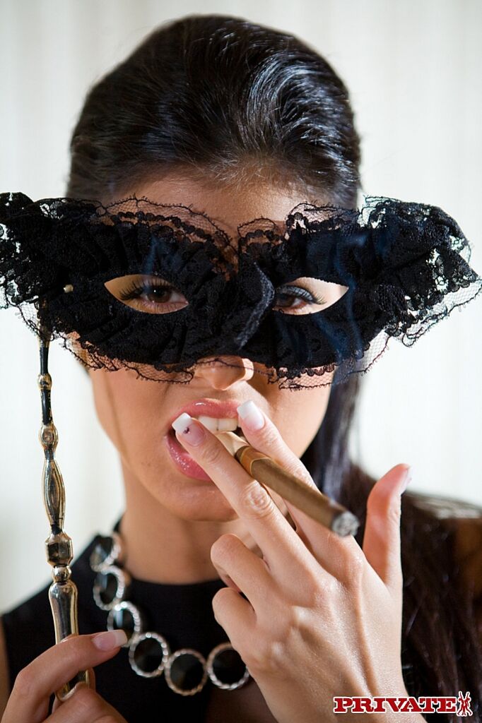 Lucky Loves Dominating Her Man While She Smokes