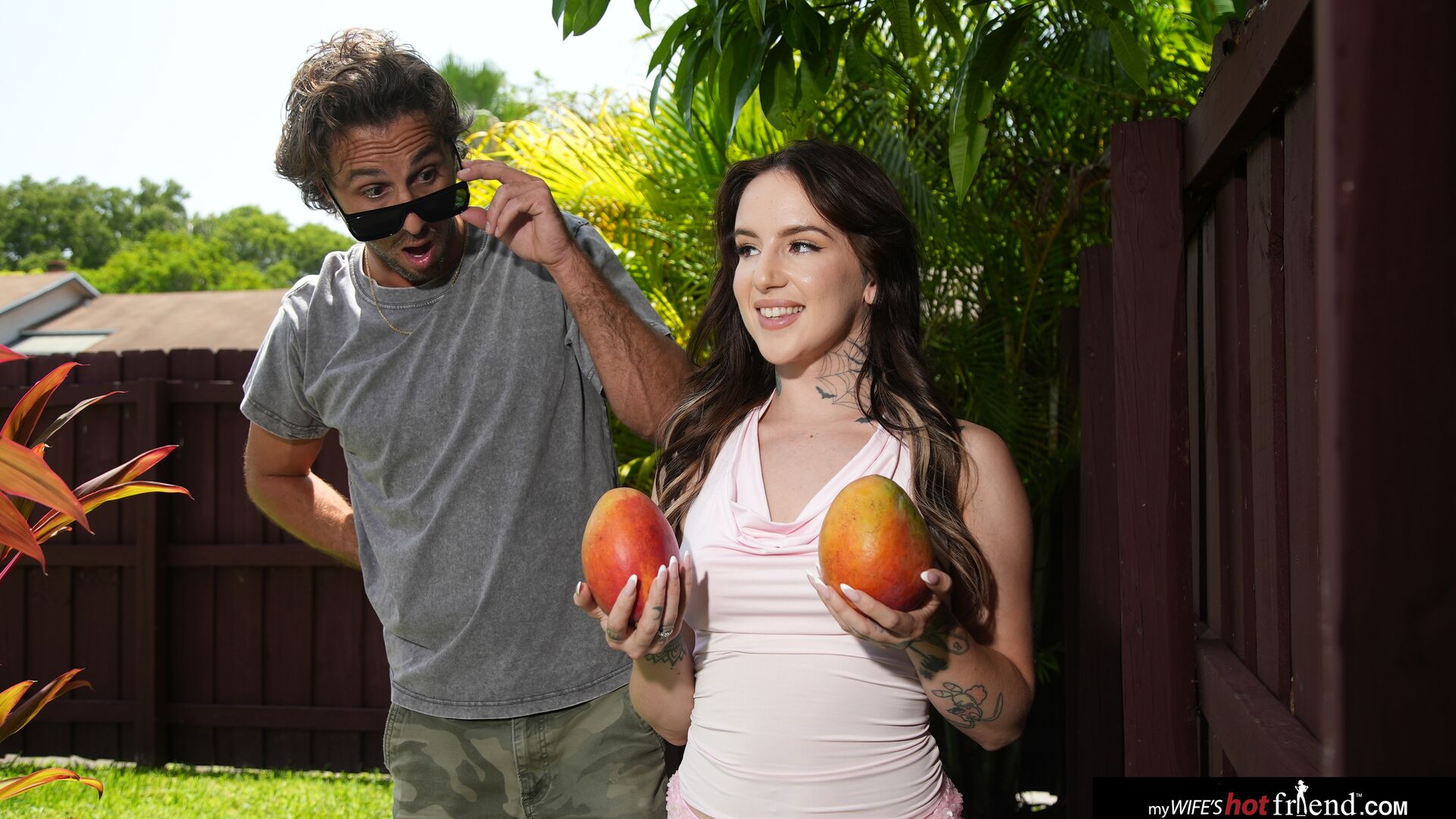 Hot Babe Isla Wild has some fun with her friend's husband