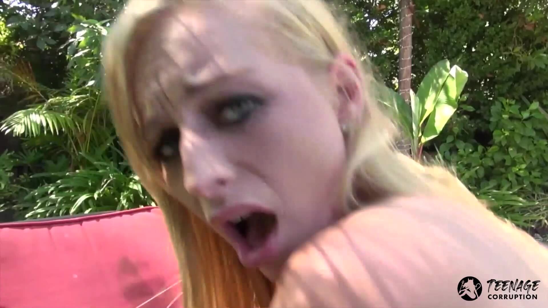 Poolside Teen Temptaion