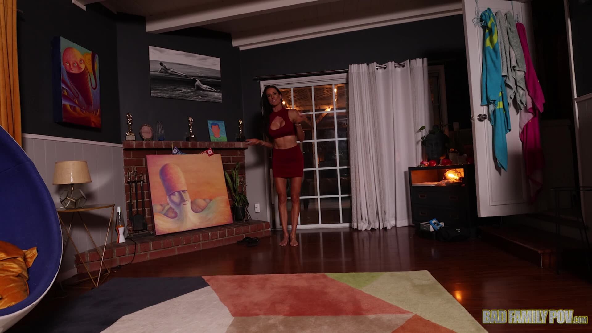 Sofie Marie: Athletic MILF Begs Her Stepson For Cock