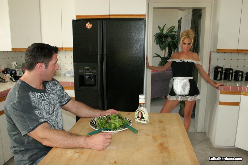 Angela Attison Fucks Her Sons Friend John Strong