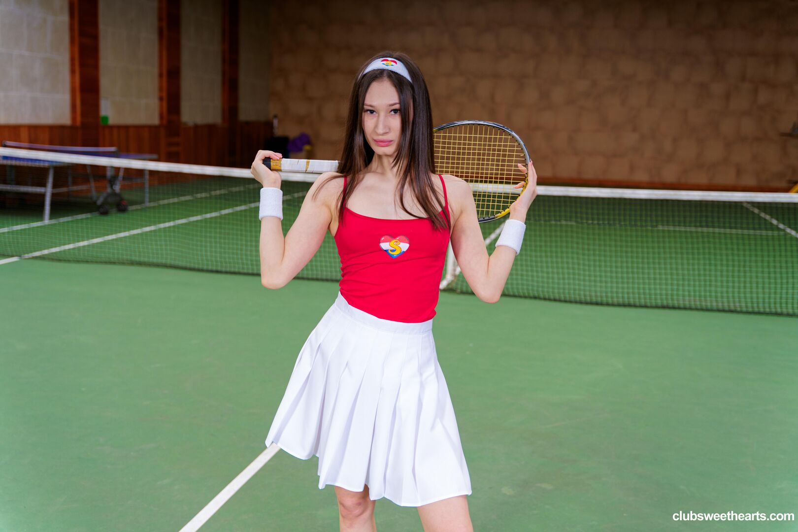 Tanya ray loves tennis