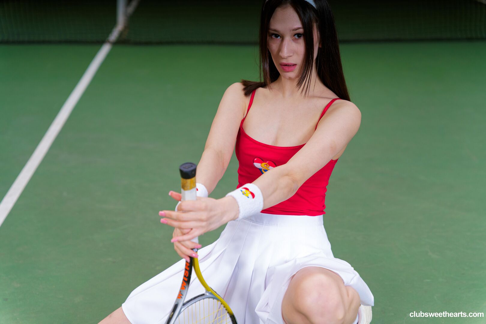 Tanya ray loves tennis