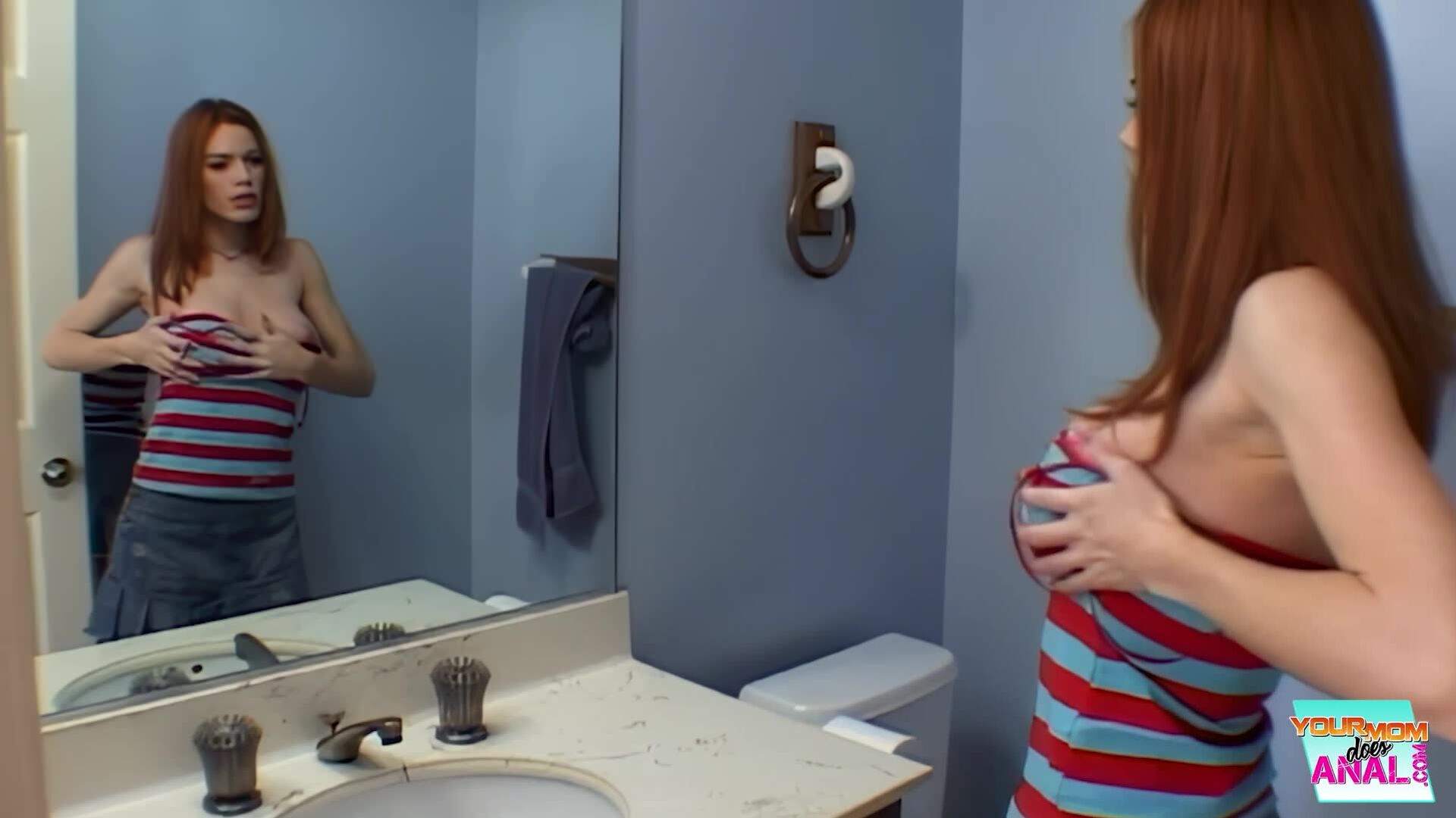 Roxetta: Redhead Big Tit Whore
