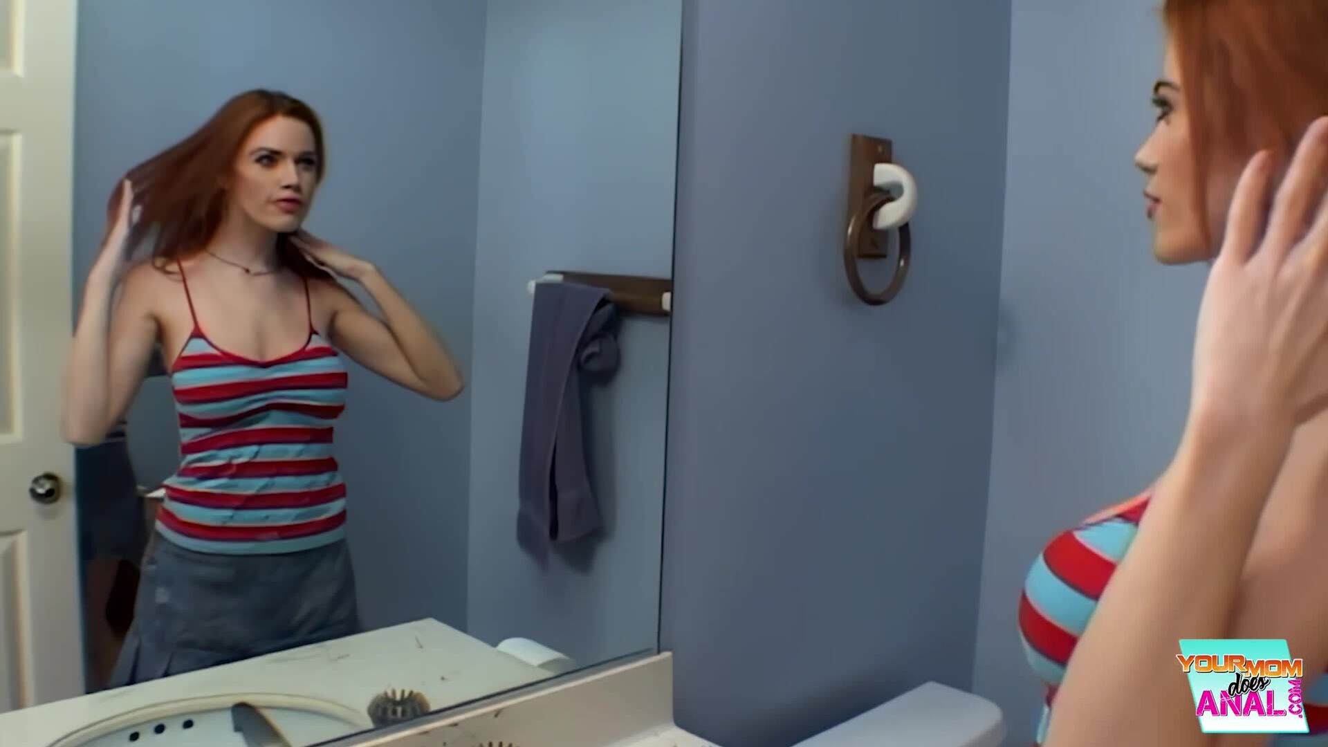 Roxetta: Redhead Big Tit Whore