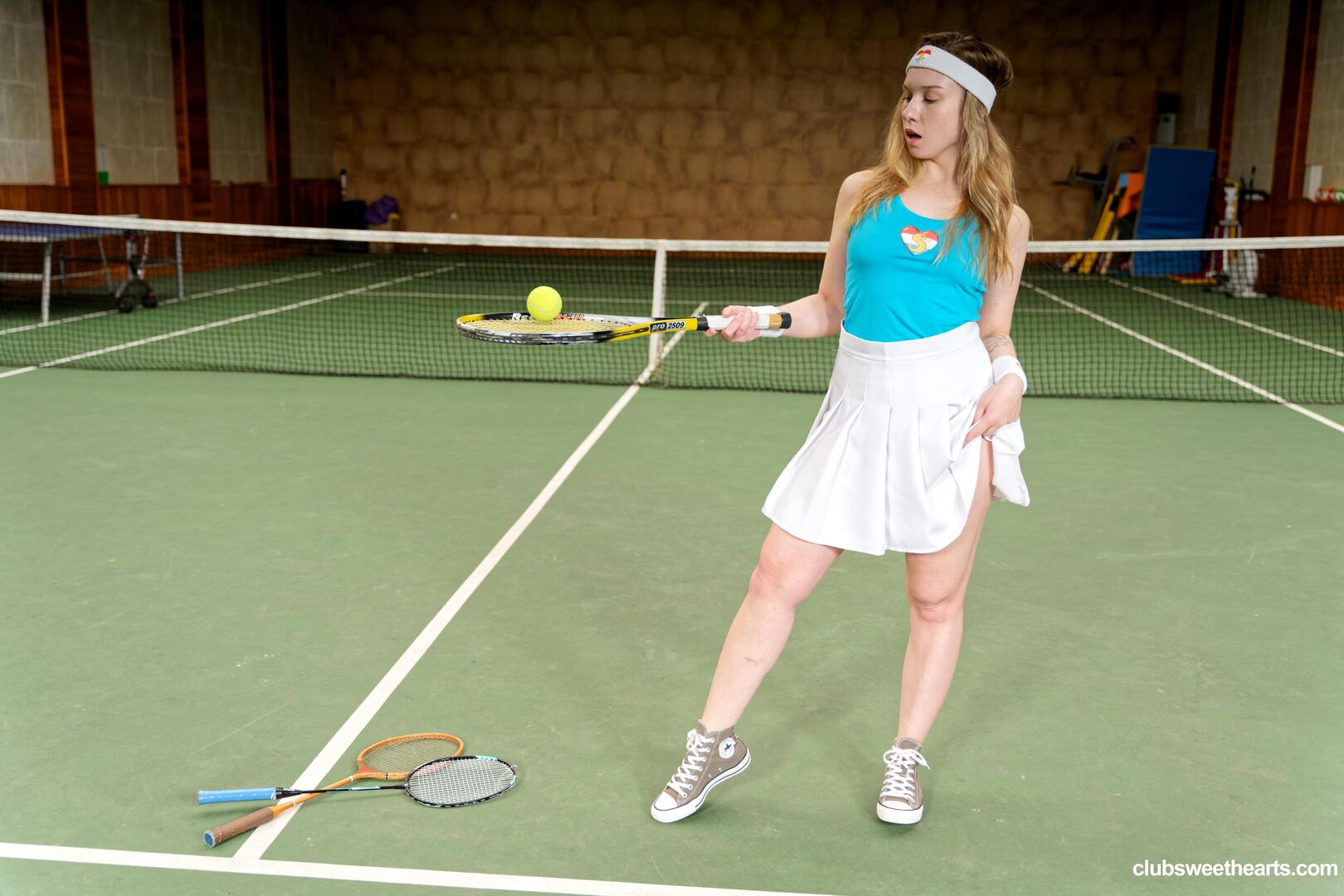 Alice likes tennis more than penis