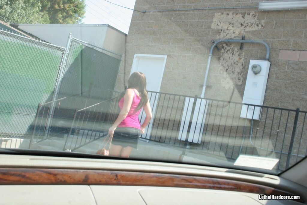 Lux May's Accidental Gloryhole Experience
