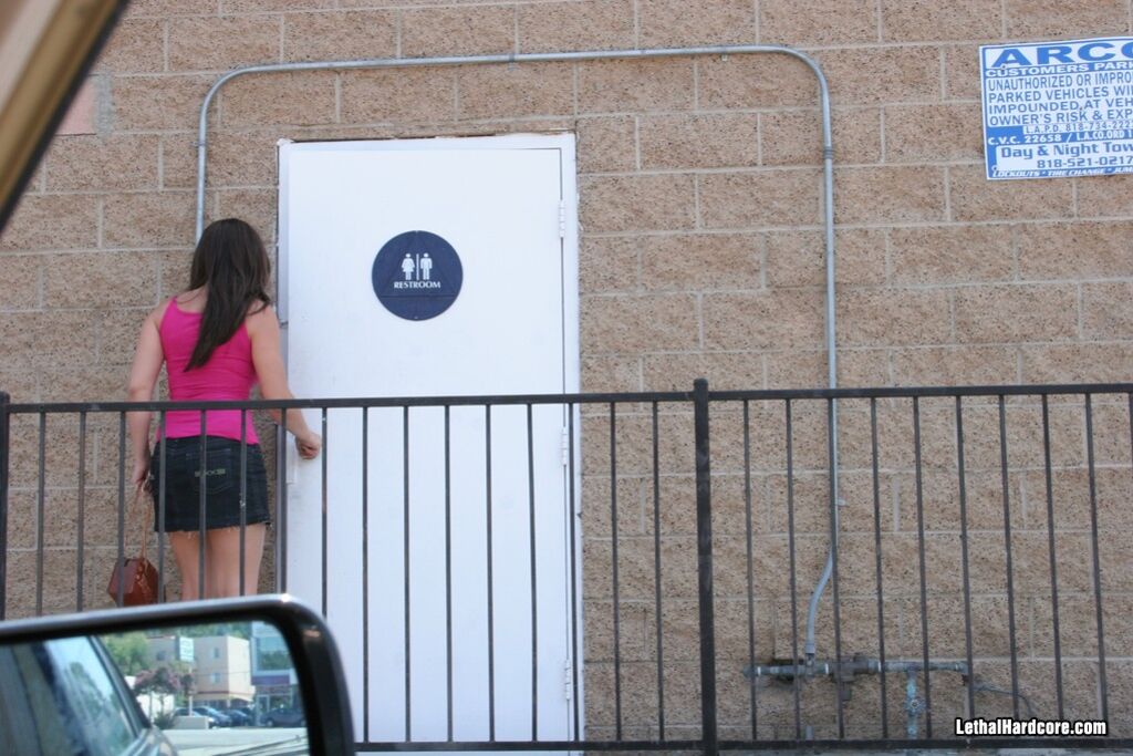 Lux May's Accidental Gloryhole Experience