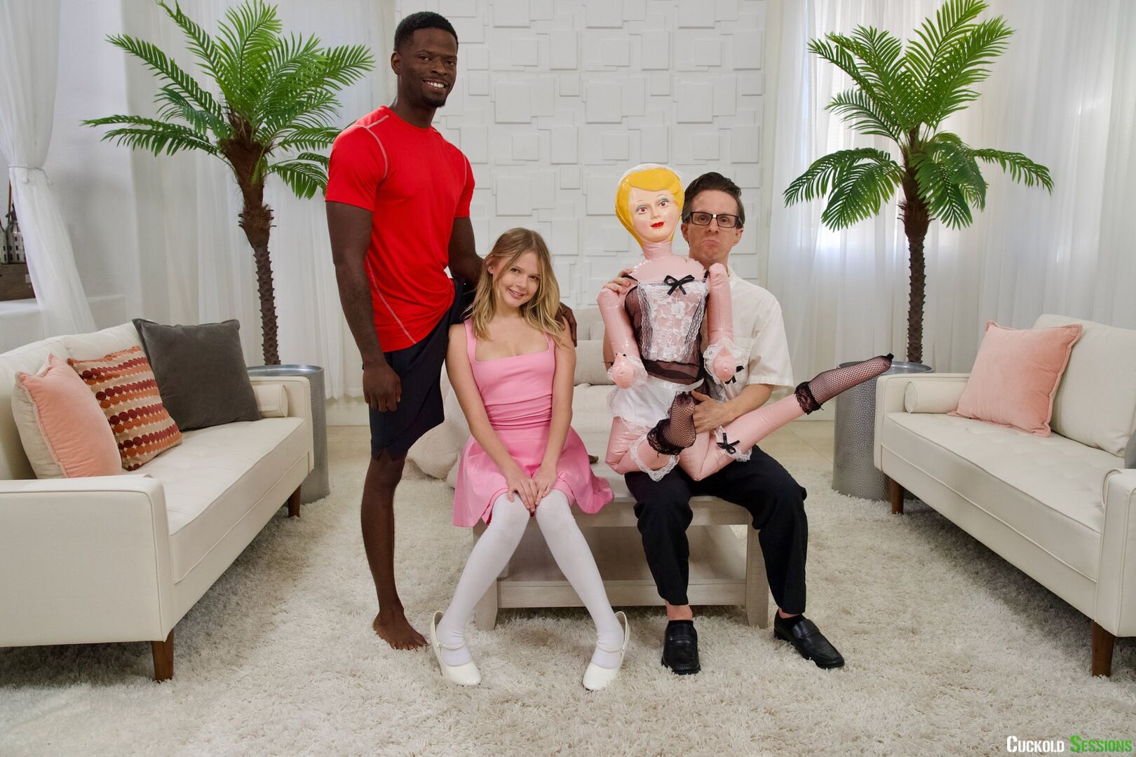 Tiny Size Queen Coco Teases Her Tutor