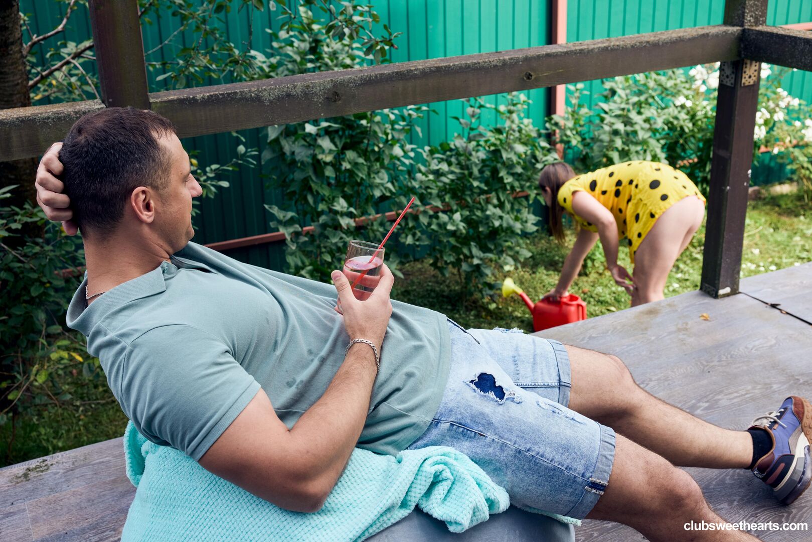 I was supposed to water the plants
