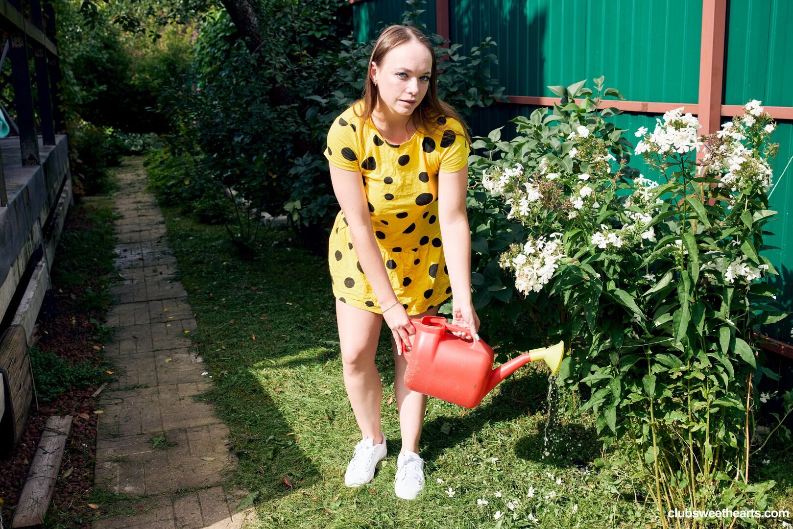 I was supposed to water the plants