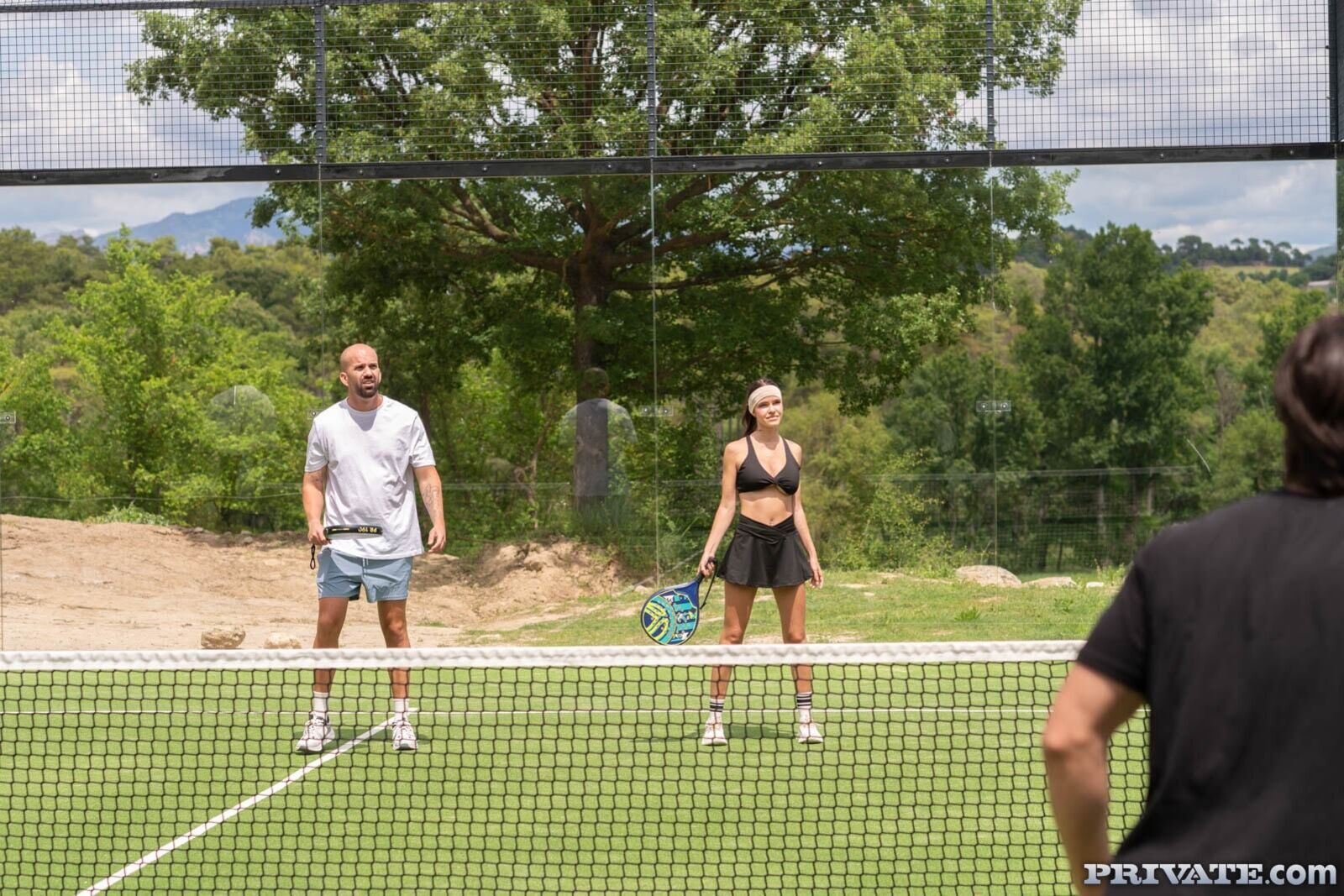 Matty Mila Pérez and Rossa Vaxx have a game of padel, and end up in an anal orgy