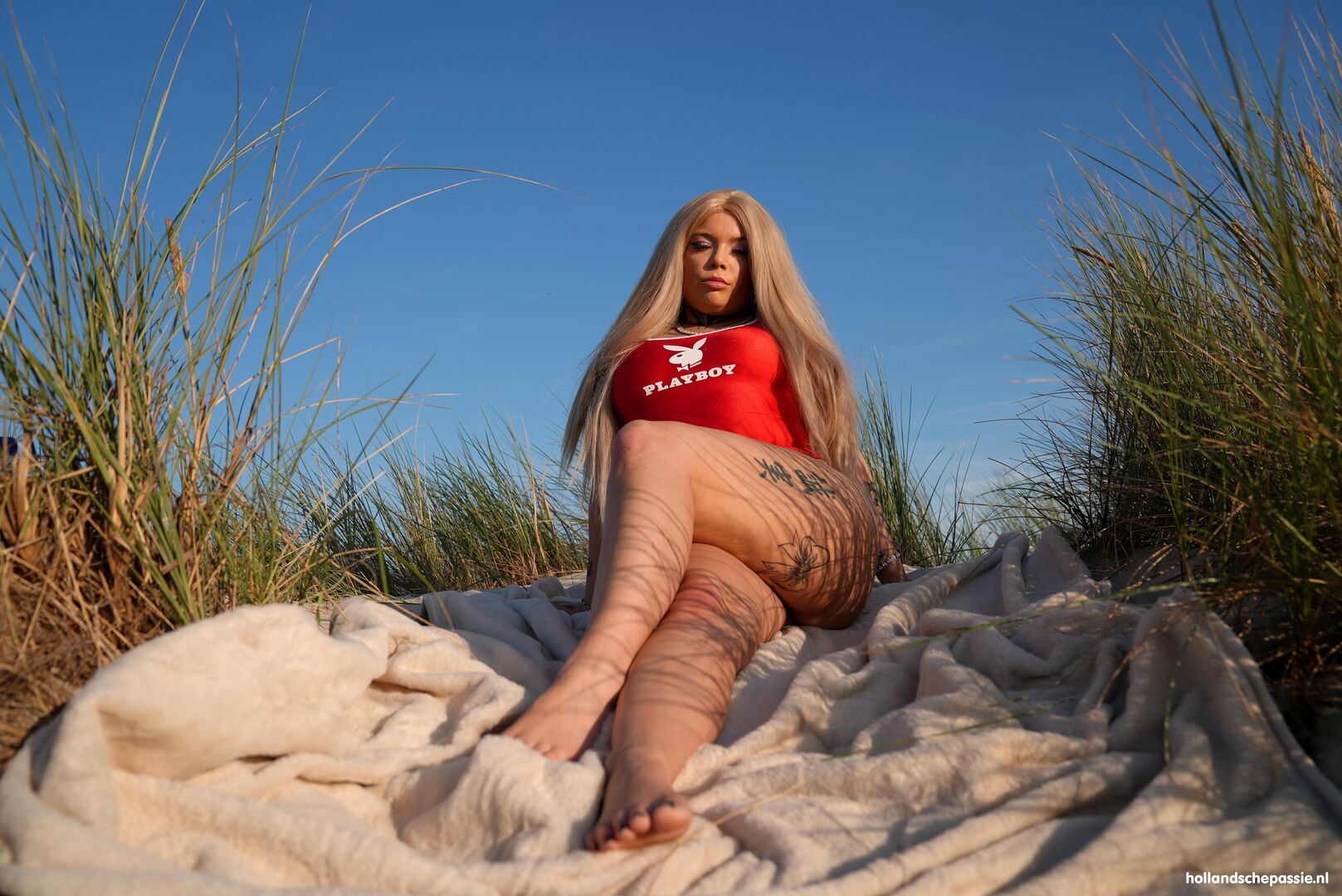 Zand in je naad!