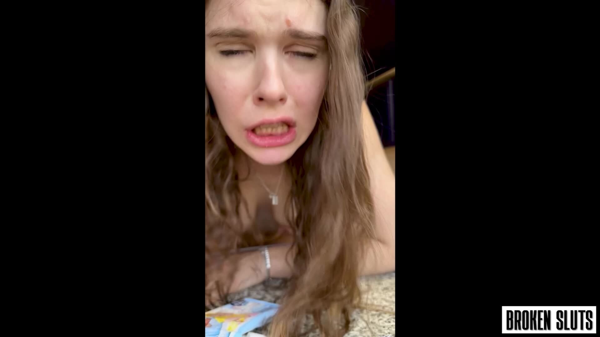 I LOSE THE GAME I GET FUCKED ON THE TRAIN - Risky Anal Sex With Cute 18 Yo Teen - Princess Alice