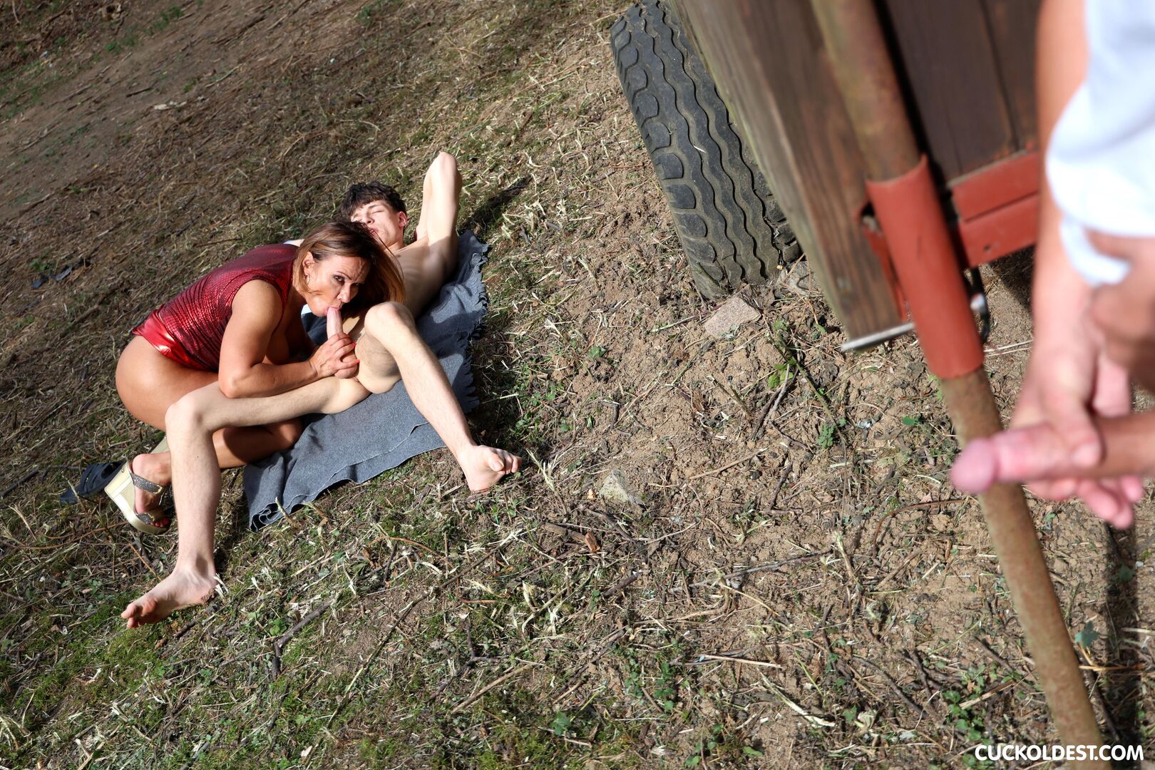 Sneaking on my unfaithful wife full video by cuckoldest