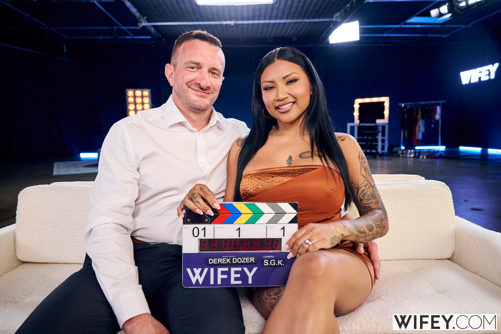 Mayalynn and Mrjax: Tattooed Baddie Hotwife Loves BBC